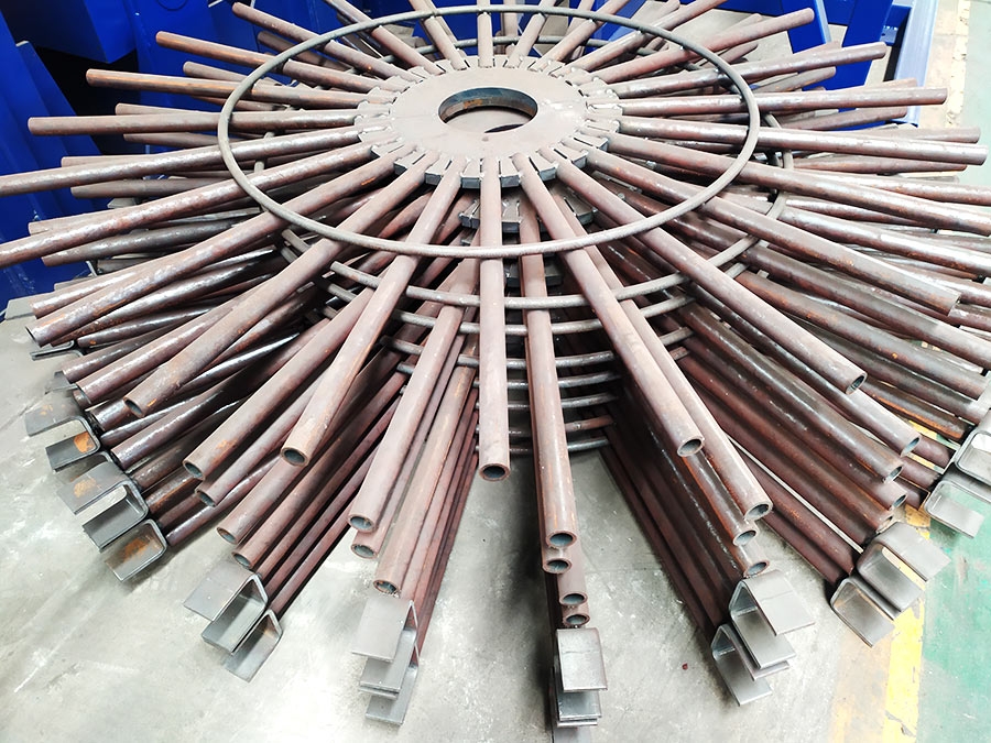 數控鋼筋籠滾焊機